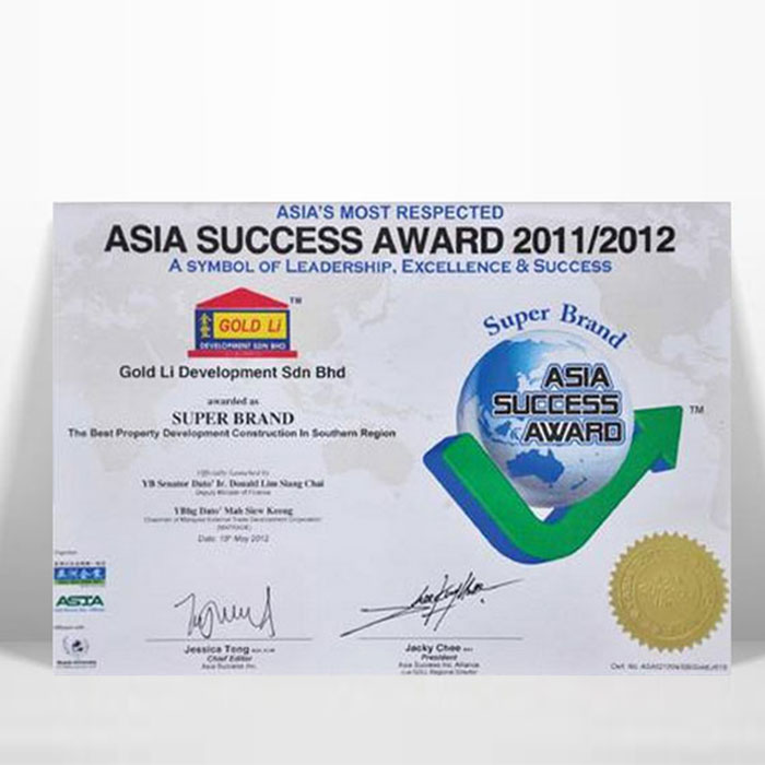 Asia Success Award